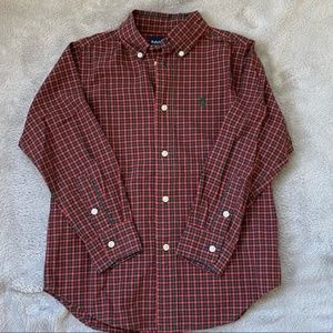 Boys Ralph Lauren Button Down Shirt, Size 5.